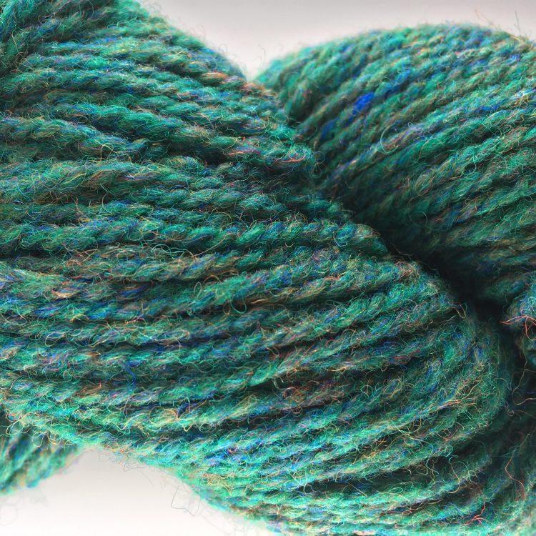 Bulky (3 ply) Atlantic Yarn - Green Heather – Seaside Rug Hooking Company